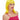 WESTBAY - Perruque Haute Gamme - Jaune - Party Shop