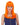 Perruque Haute Gamme - Longue Classique Orange Party Shop