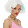 WESTBAY - Perruque Haute Gamme - Marilyn Blond Rose Bleu - Party Shop