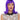 WESTBAY - Perruque Haute Gamme - Peggy Sue Mauve - Party Shop