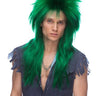 WESTBAY - Perruque Haute Gamme - Rocker Long Vert - Party Shop