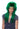 WESTBAY - Perruque Haute Gamme - Rocker Long Vert - Party Shop