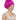 Perruque Haute Gamme - Troll Magenta Party Shop