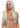 Leg Avenue - Perruque Longue Droite Raie Milieu Gris - Party Shop