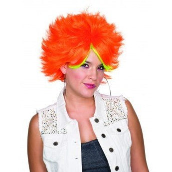 Perruque Pop Star - Orange Party Shop