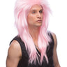 WESTBAY - Perruque Haut de Gamme -  Rocker Rose - Party Shop