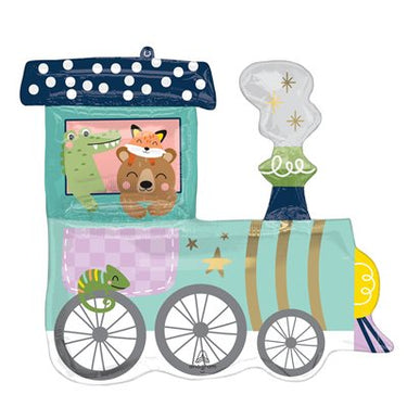 21" Mylar Balloon - Train