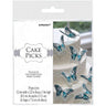 Amscan - Pics Pour Gâteau 3" - Papillons (18) - Party Shop