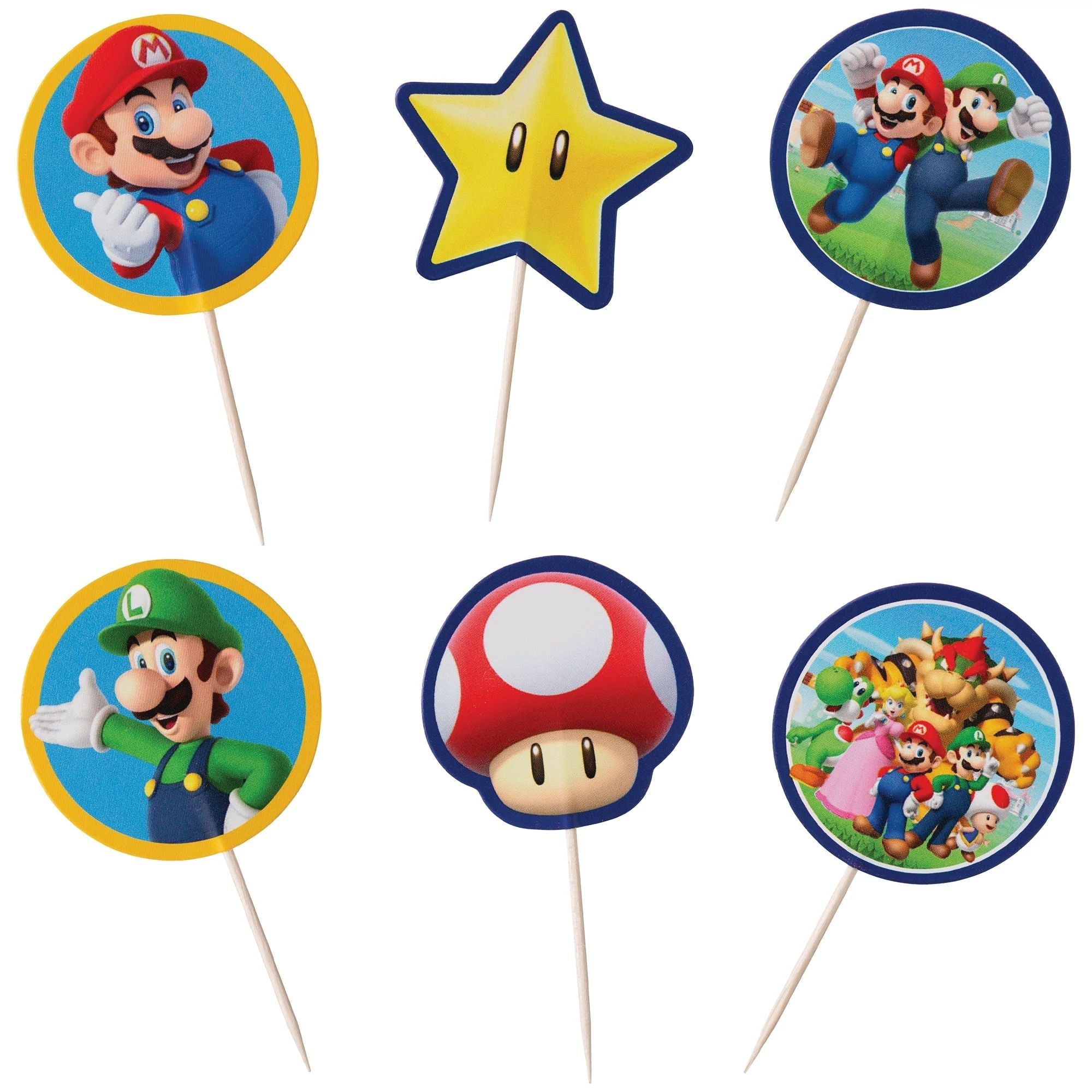 Pics pour petits gâteaux (24) - Super Mario Party Shop