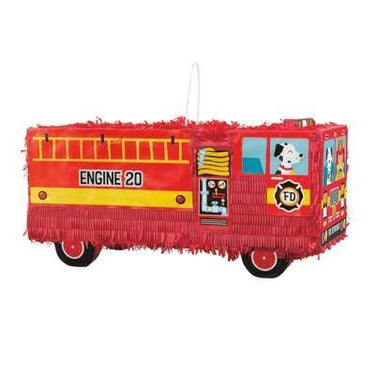 Unique - Pinata - Camion De Pompier - Party Shop