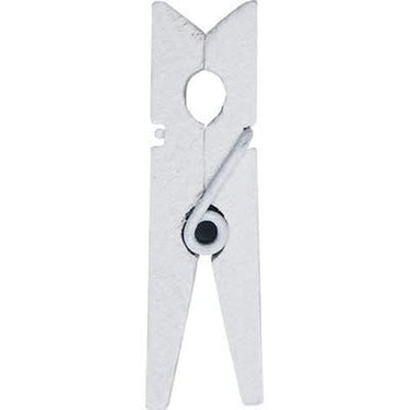 Santex - Pince En Bois Blanc 3.5 Cm (12) - Party Shop