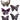 SUNSTAR INDUSTRIES - Pince Papillon 4'' (5Pc) - Party Shop