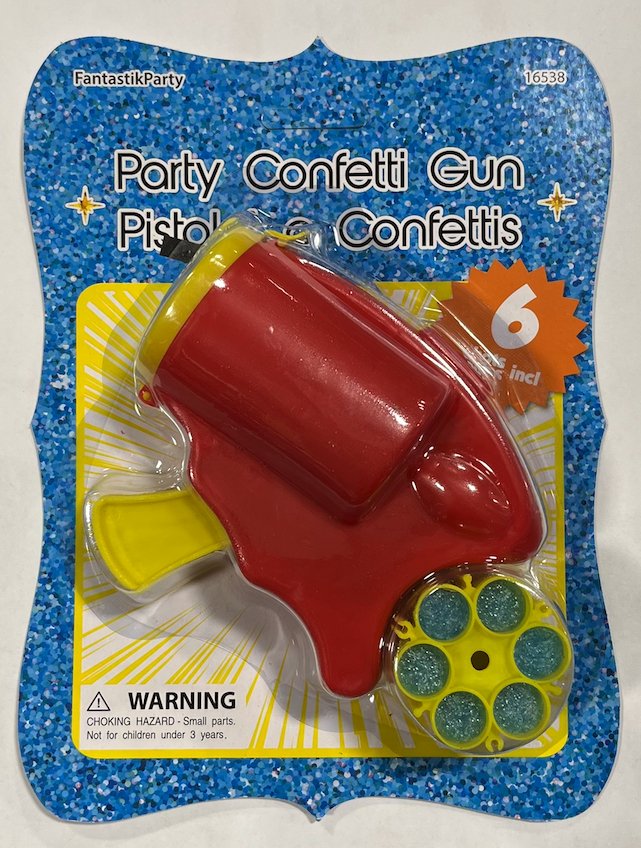 Pistolet À Confettis Party Shop