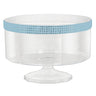 Amscan - Plateau De Service Petit- Bleu - Party Shop