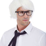WESTBAY - Platinum blonde schoolboy wig for men – high-quality synthetic fibers, retro bowl cut style, perfect for costumes, cosplay, or Halloween parties. - Party Shop