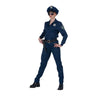 Adult policewoman costume with shirt, pants, belt and hat. Perfect for Halloween, cosplay, carnival or themed party. Fast delivery Party Shop