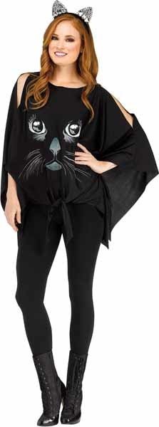 Poncho Adulte - Chat Party Shop