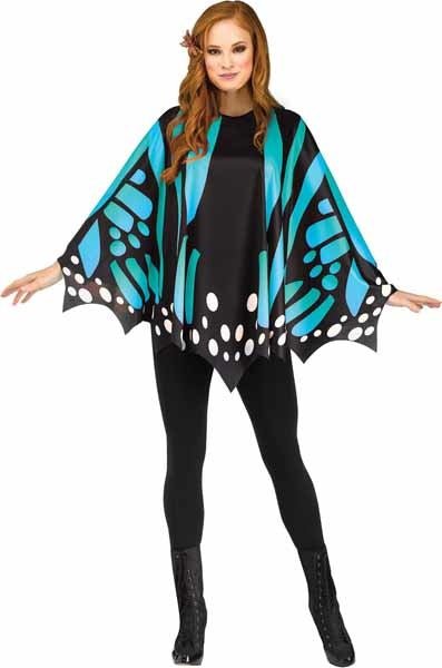 Poncho - Ailes De Papillon Party Shop