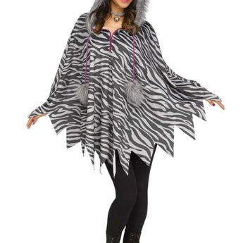 Poncho De Fantaisie Adulte Party Shop