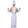 Adult pope costume with robe, capelet, belt, and mitre hat – ideal for Halloween or religious-themed party - FunWorld - Party Shop