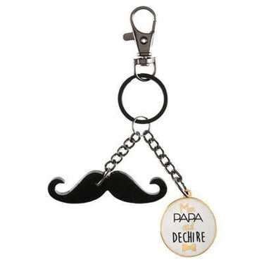 Santex - Porte Clés Papa Noir - Party Shop