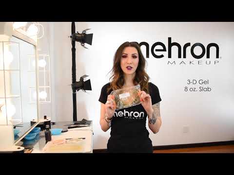 Mehron - 3D Gel 0.5Oz - Clair - Party Shop