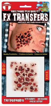 Prothèse Fx Transfers - Tryphobia Avec Asticots Party Shop