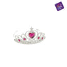Adult queen tiara one size. Sparkling crown accessory for princess, queen or carnival costumes. Perfect for Halloween, cosplay and royal themed parties. - MOM - Party Shop