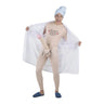 MOM- Adult Rocket Man costume one size S to XL – includes suit, bathrobe and towel – funny and original outfit for Halloween, carnival or themed party – Party Shop