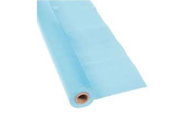 Rouleau De Nappe De Plastique 100Pi X 40Po - Bleu Poudre Party Shop