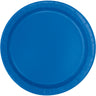 Royal Blue 9-inch Paper Plates (20 Count), ideal disposable tableware for birthdays, baby showers, weddings, and Halloween themed parties. - Party Shop- Unique