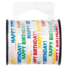 Unique - Ruban À Friser 50Yds - Happy Birthday Multicolore - Party Shop