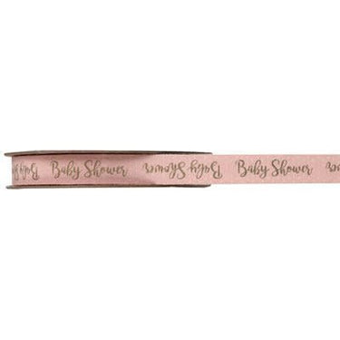 Santex - Ruban Baby Shower Autocollant Rose 10 Mm Bobine De 3 Mètres - Party Shop