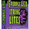 FUN WORLD - Ruban De 15 Lumière Led - Mauve - Party Shop
