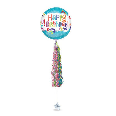 Anagram - Ruban Décoratif Twirlz Pour Ballon - Tons Pastels - Party Shop