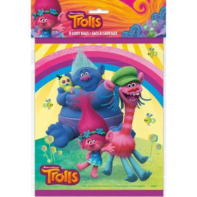 Unique - Sac À Cadeaux Trolls - Party Shop