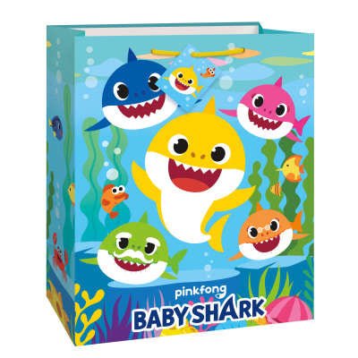 Sac Cadeau Moyen - Baby Shark Party Shop