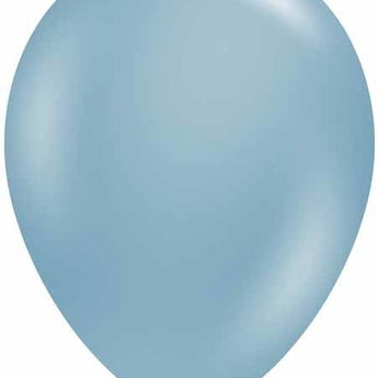 Sac De 100 Ballons Tuf - Tex 11Po - Bleu Fumée Party Shop