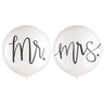 Amscan - Sac De 2 Ballons 24Po Blanc - Mr & Mrs - Party Shop
