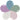 Sac De 50 Ballons 11Po - Assortie Pastel Crépuscule Party Shop