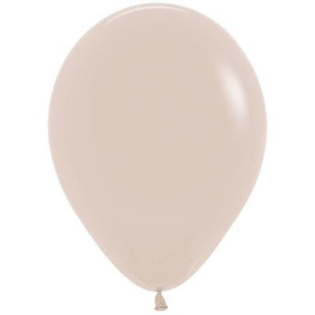 Sac De 50 Ballons 11Po - Blanc Sable Party Shop