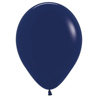 Sac De 50 Ballons 11Po - Bleu Marine Party Shop