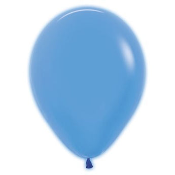 Sac De 50 Ballons 11Po - Bleu Néon Party Shop