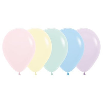 Sac De 50 Ballons 11Po - Couleurs Assorties Pastel Party Shop