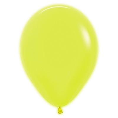 Sac De 50 Ballons 11Po - Jaune Néon Party Shop