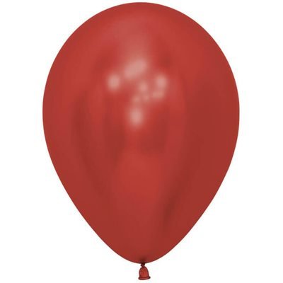Sac De 50 Ballons 11Po - Rouge Reflex Party Shop
