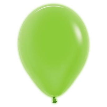 Sac De 50 Ballons 11Po - Vert Néon Party Shop