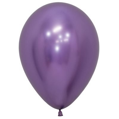 Sac De 50 Ballons 11Po - Violet Reflex Party Shop