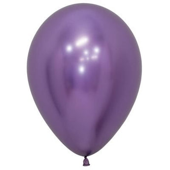 Sac De 50 Ballons 11Po - Violet Reflex Party Shop