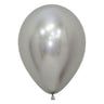 Sempertex - Sac De 50 Ballons 5Po - Argent Reflex - Party Shop